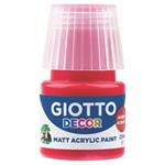 FILA GIOTTO DECOR ACRYLICO 25ML 5381 ROSSO SCARLATTO 08