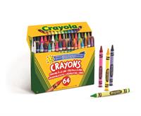 CRAYOLA PASTELLI A CERA 64PZ 52-6448