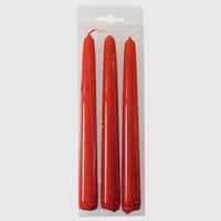 LA BRIANTINA CANDELE CONICHE 3PZ CM20 ROSSO 4385A