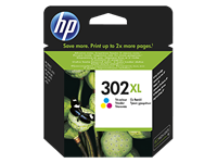 HP INKJET F6U67AE 302XL COLORE