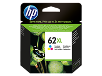 HP INK JET C2P07AE 62XL COLORE