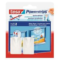 TESA POWERSTRIPS GANCINI AUTOADESIVI 2PZ 58031