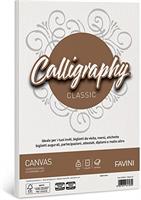 FAVINI FOTOCOPIE CALLIGRAPHY CANVAS 200GR 50FG BIANCO 01