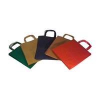 SADOCH SHOPPER IN CARTA COLOR 46X49X16 25PZ COLORI SCURI SDF46DAR