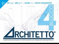 ARCHITETTO 4 BLOCCO DISEGNO 33X48 FG.20 LISCIO SQUADRATO 44675