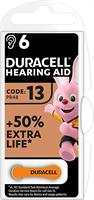 DURACELL PILE APPARECCHIO ACUSTICO DL13 BL 6PZ