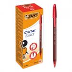 BIC BIRO CRISTAL EXACT BOX 20PZ 992604 ROSSO