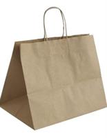 SADOCH SHOPPER IN CARTA PASTIPACK 28X32X20 25PZ AVANA