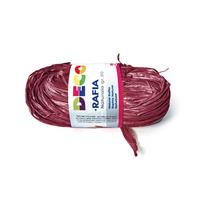 CWR RAFIA COLORATA GOMITOLO 50GR BORDO' 08528