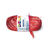 CWR RAFIA COLORATA GOMITOLO 50GR ROSSO CARDINALE 04662